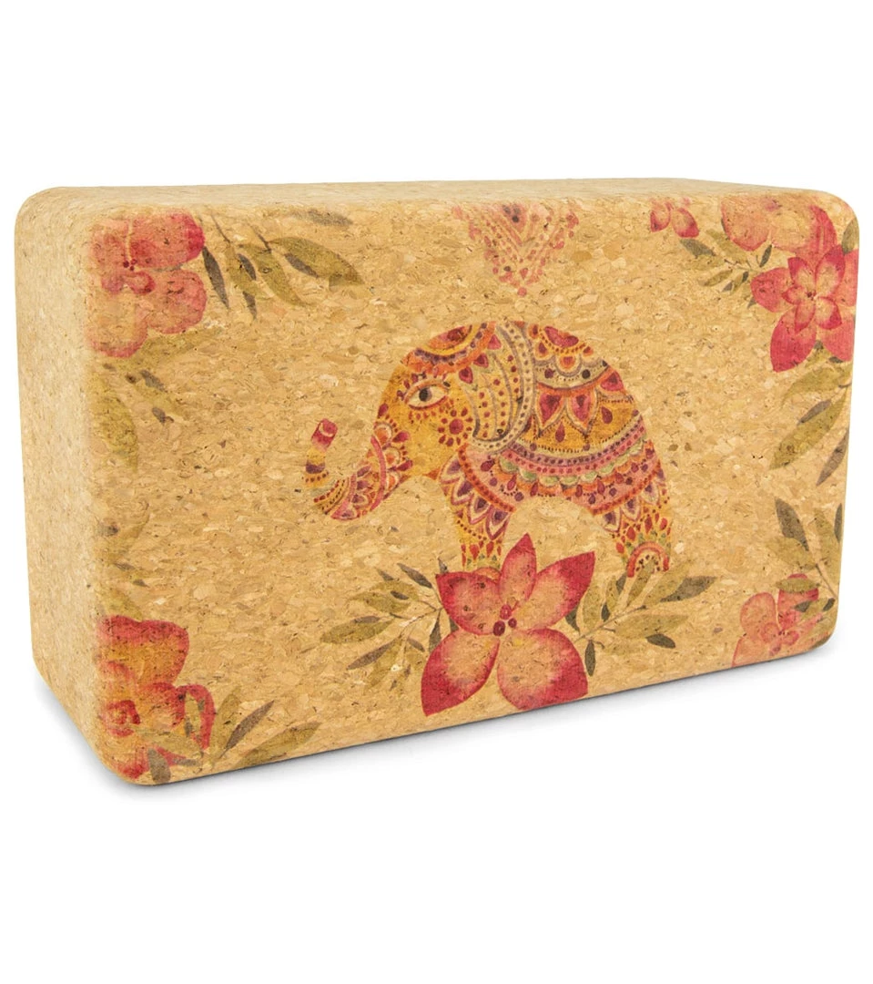 Yoloha Artist Yoga Block 3.5" Tropical Vibes YOGA MATS & PROPS 5 Yoloha Artist Yoga Block 3.5" Tropical Vibes YOGA MATS & PROPS