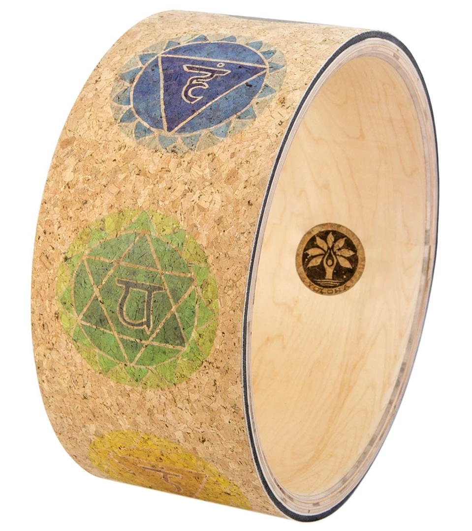Yoloha Yoga Wheel 12" Chakras 6 Yoloha Yoga Wheel 12" Chakras