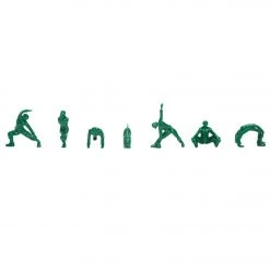 Yoga Joes Series 2 Yoga Joes: Green Green 8 Yoga Joes Series 2 Yoga Joes: Green Green