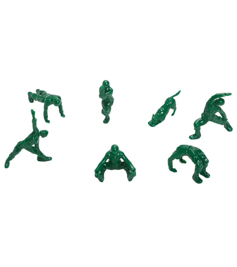 Yoga Joes Series 2 Yoga Joes: Green Green 7 Yoga Joes Series 2 Yoga Joes: Green Green