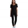 CLOTHING NYTT Short Sleeve Leotard Black