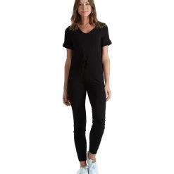 CLOTHING NYTT Short Sleeve Leotard Black