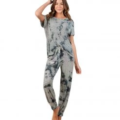 CLOTHING NYTT Pebble Sweatpants Stripe Tie Dye