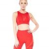 Electric Yoga We Just Mesh Yoga Bra Red