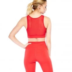 Electric Yoga We Just Mesh Yoga Bra Red