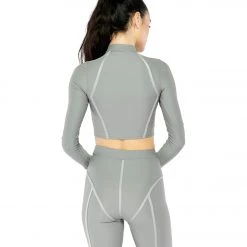 CLOTHING Electric Yoga Oprah Top Grey 9 CLOTHING Electric Yoga Oprah Top Grey
