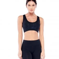 Electric Yoga Mineral Yoga Bra Black/Blue CLOTHING