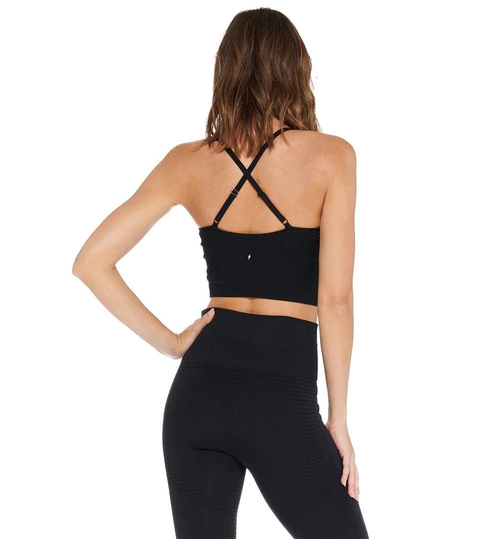 CLOTHING Electric Yoga Elle Long Yoga Bra Black 5 CLOTHING Electric Yoga Elle Long Yoga Bra Black