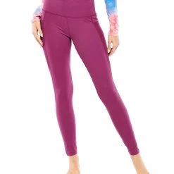 Electric Yoga Side Pocket Perfection Yoga Leggings Purple CLOTHING