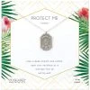 Dogeared Protect Me Hamsa Tablet Necklace ACCESSORIES