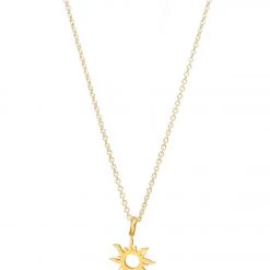 Dogeared Good Vibes Only Radiant Sun Necklace Gold ACCESSORIES 8 Dogeared Good Vibes Only Radiant Sun Necklace Gold ACCESSORIES