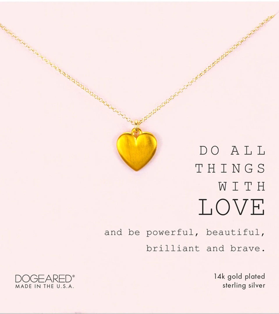 ACCESSORIES Dogeared Do All Things With Love Necklace Gold 7 ACCESSORIES Dogeared Do All Things With Love Necklace Gold