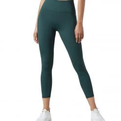 CLOTHING Lilybod Juliet 7/8 Yoga Leggings Smoke Green
