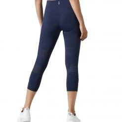 CLOTHING Lilybod Lolah Laser Cut 7/8 Yoga Leggings Azure Blue