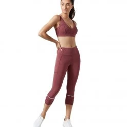 Lilybod Lolah Laser Cut 7/8 Yoga Leggings Apple Butter CLOTHING