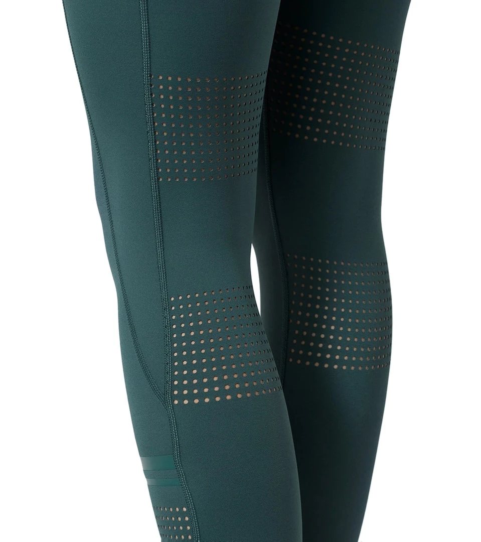 CLOTHING Lilybod Lolah Laser Cut 7/8 Yoga Leggings Smoke Green 6 CLOTHING Lilybod Lolah Laser Cut 7/8 Yoga Leggings Smoke Green