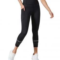 Lilybod Lolah Laser Cut 7/8 Yoga Leggings Black
