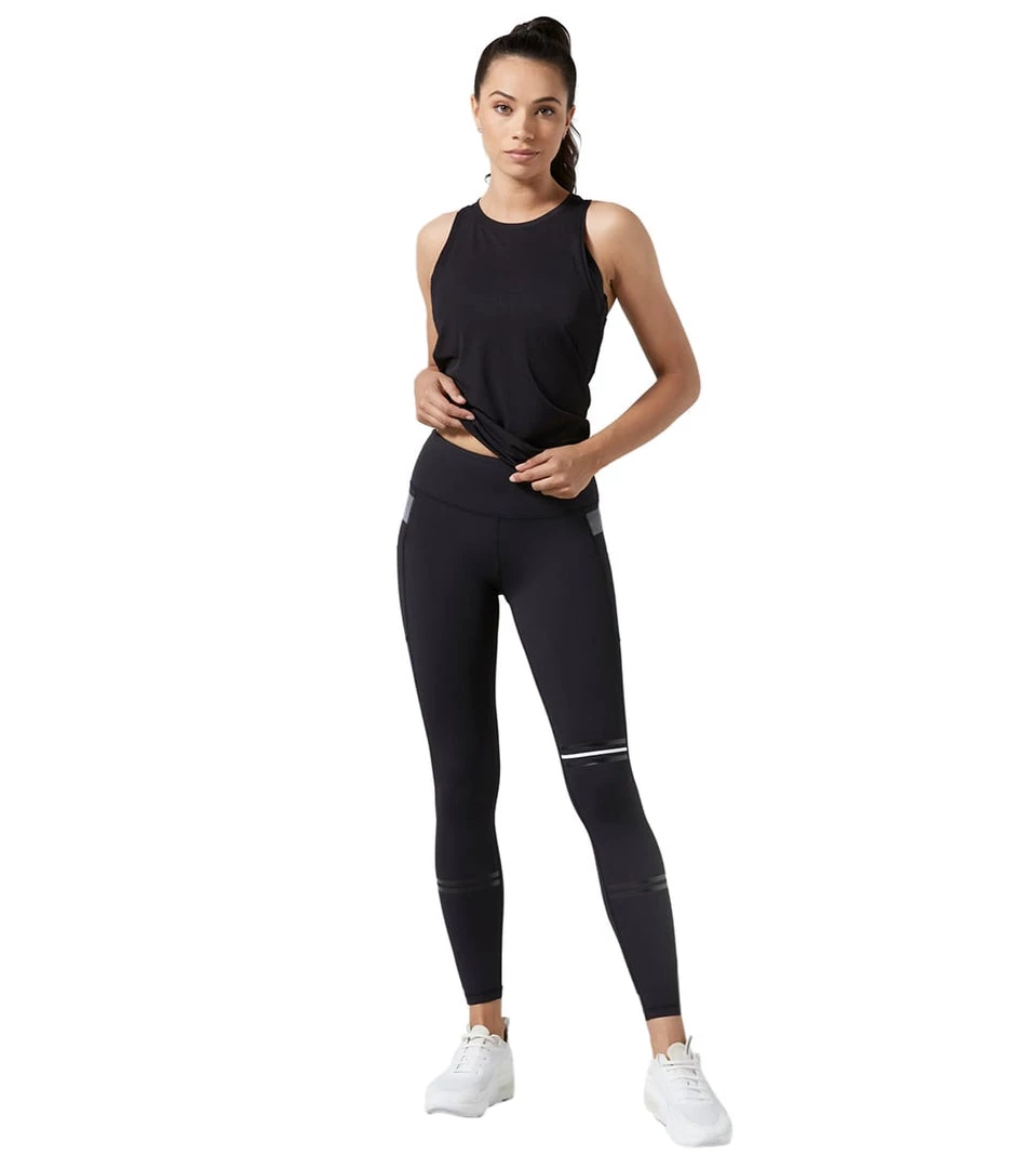 Lilybod Kendall Tie Back Yoga Tank Black CLOTHING 5 Lilybod Kendall Tie Back Yoga Tank Black CLOTHING