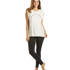 CLOTHING Good HYOUman Ava Gratitude Arch Tank Blanc 12 CLOTHING Good HYOUman Ava Gratitude Arch Tank Blanc