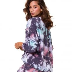 Onzie Boyfriend Sweatshirt True Romance Tie Dye