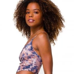 Onzie Belle Cami Yoga Crop Earth Tie Dye CLOTHING