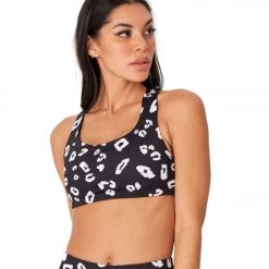 Yoga Sports Bras Onzie Mudra Yoga Sports Bra Black/White