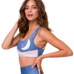 Onzie Graphic Mudra Yoga Sports Bra Soy Y Luna