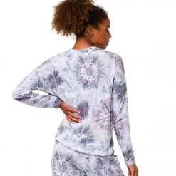 Onzie High Low After Yoga Sweatshirt Cobain Tie Dye