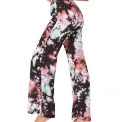 Onzie Freedom Wide Leg Yoga Pants True Romance Tie Dye CLOTHING