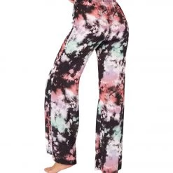 Onzie Freedom Wide Leg Yoga Pants True Romance Tie Dye CLOTHING