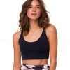 Onzie Sacred Yoga Sports Bra Black