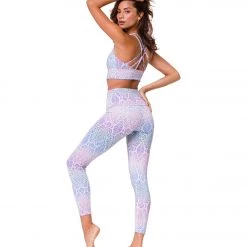 Onzie Sacred Yoga Sports Bra Rainbow Snake