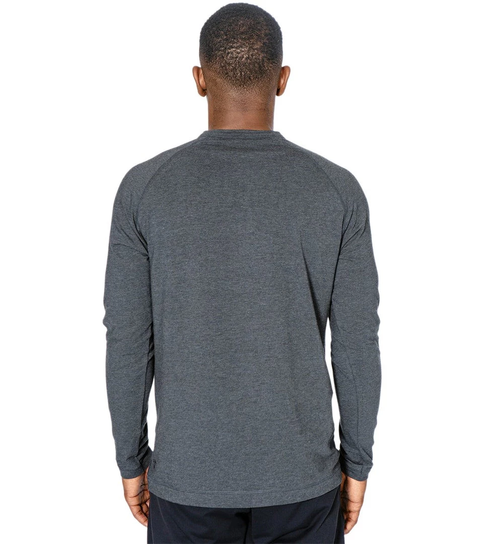 CLOTHING Public Rec Go-To Henley Heather Charcoal 4 CLOTHING Public Rec Go-To Henley Heather Charcoal