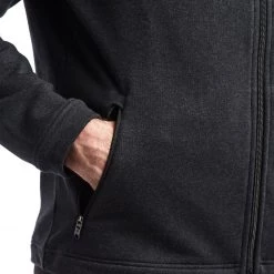 Public Rec Weekend Full Zip Heather Charcoal CLOTHING