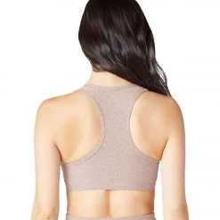 Beyond Yoga Spacedye Lift Your Spirits Yoga Sports Bra Chai CLOTHING