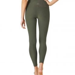 NEW ARRIVALS Beyond Yoga Spacedye High Waisted Caught In The Midi 7/8 Yoga Leggings Eden Green Heather