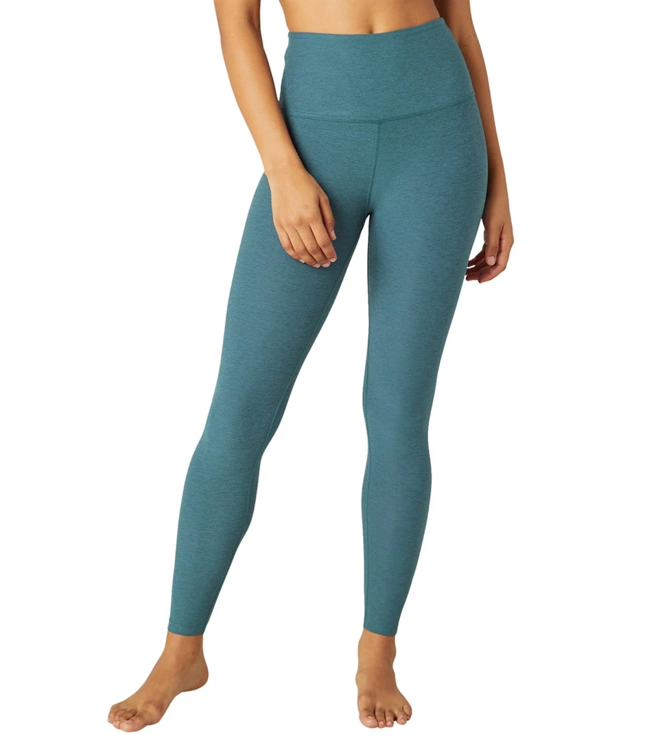 Beyond Yoga Spacedye High Waisted Caught In The Midi 7/8 Yoga Leggings Stellar Blue Heather 14 Beyond Yoga Spacedye High Waisted Caught In The Midi 7/8 Yoga Leggings Stellar Blue Heather
