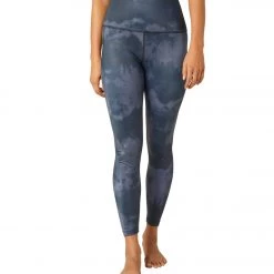 Beyond Yoga Lux High Waisted 7/8 Yoga Leggings Stellar Blue Cloud