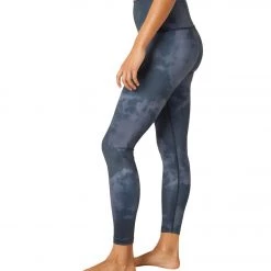 Beyond Yoga Lux High Waisted 7/8 Yoga Leggings Stellar Blue Cloud