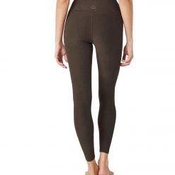 Beyond Yoga Spacedye High Waisted Caught In The Midi 7/8 Yoga Leggings Chocolate Chip Espresso NEW ARRIVALS