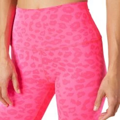 CLOTHING Beyond Yoga Leopard High Waisted 7/8 Yoga Leggings Electric Pink 11 CLOTHING Beyond Yoga Leopard High Waisted 7/8 Yoga Leggings Electric Pink