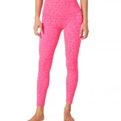CLOTHING Beyond Yoga Leopard High Waisted 7/8 Yoga Leggings Electric Pink 13 CLOTHING Beyond Yoga Leopard High Waisted 7/8 Yoga Leggings Electric Pink