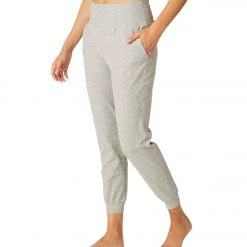 NEW ARRIVALS Beyond Yoga Spacedye Midi Joggers Silver Mist