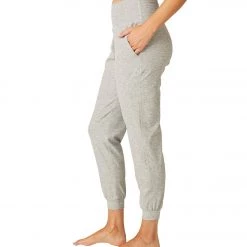 NEW ARRIVALS Beyond Yoga Spacedye Midi Joggers Silver Mist