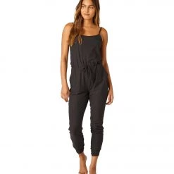 Beyond Yoga Featherweight Spacedye Everyday Lounger Midi Jumpsuit Darkest Night CLOTHING 9 Beyond Yoga Featherweight Spacedye Everyday Lounger Midi Jumpsuit Darkest Night CLOTHING
