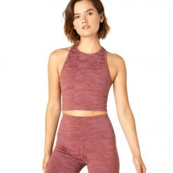 Beyond Yoga Camo Studio Cropped Tank CLOTHING