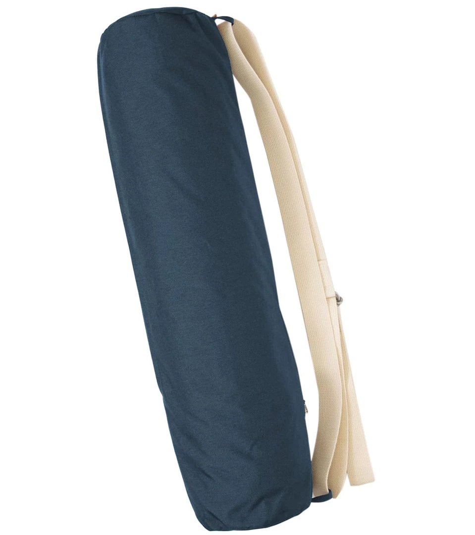 Halfmoon Water-Resistant Zippered Mat Carry Bag With Loop Strap Indigo 8 Halfmoon Water-Resistant Zippered Mat Carry Bag With Loop Strap Indigo