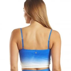 Spiritual Gangster Wide Rib Bandeau Cami Waterfall Print