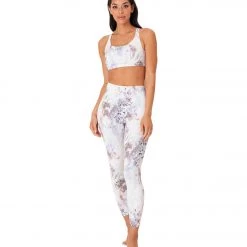 NEW ARRIVALS Onzie High Waisted Basic 7/8 Yoga Leggings Animal Quartz
