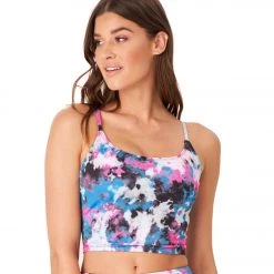 CLOTHING Onzie Belle Cami Yoga Crop Graffiti Femme
